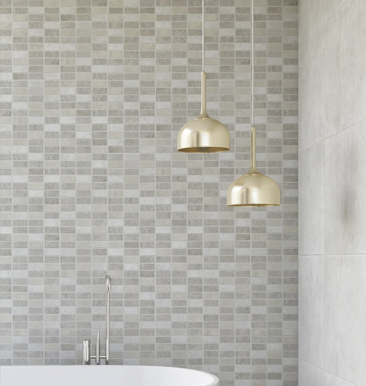 Mosaic Tile Effect Wall Panels From Allpanelscouk