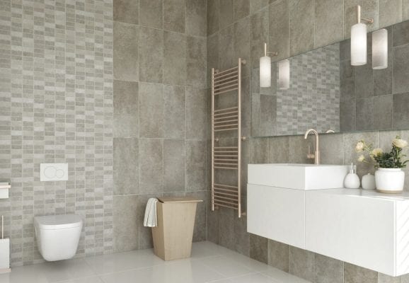 mosaic tile effect PVC wall panel