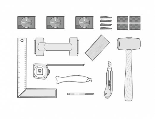 tools you need for installing vinyl floor