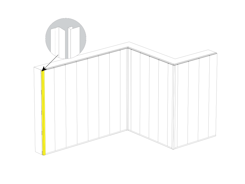 edge trim for pvc wall panels