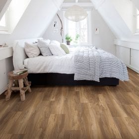 Wood effect vinyl flooring