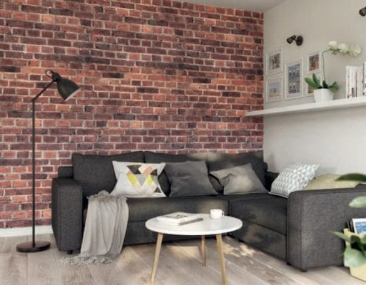 brick effect pvc wall panel