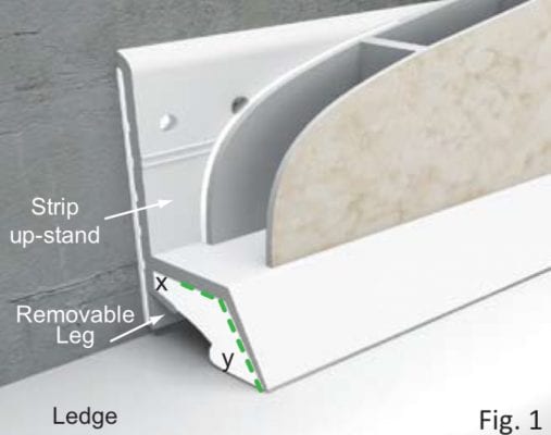 Cladseal Stop diagram