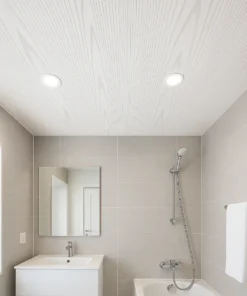 White Ash - Neptune 4m long PVC Ceiling Panels - (4 Pack)