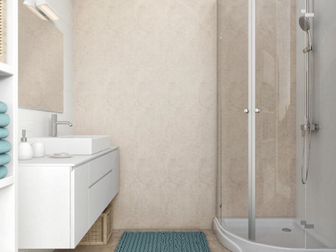 Where can you use bathroom cladding? Bathroom design AllPanels