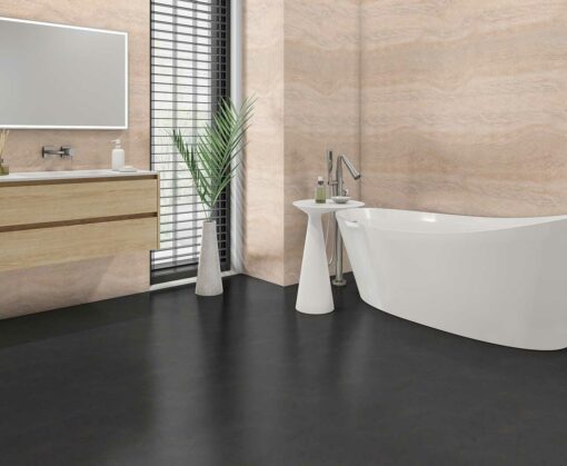 Travertine 1m wide - Neptune 1000 - PVC Wall Panel - 1m - (Single Panel) - Image 3