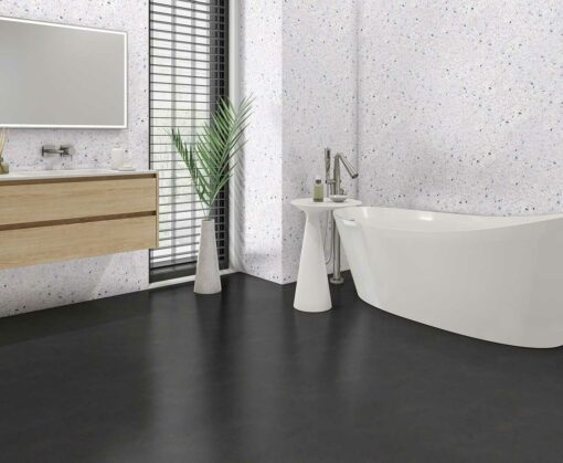 White Sparkle 1m wide - Neptune 1000 - PVC Wall Panel - 1m - (Single Panel)