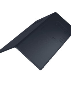 Armour Slate Ridge Tile Black (pack of 6)