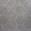 Sample- Grout Line Lunar Stone Hexagon Tile - 1,000 x 2,400mm