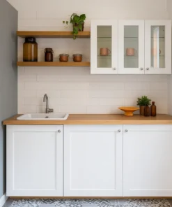 Grout Line White London Tile - - Neptune 1000 - PVC Wall Panel - 1m - (Single Panel)