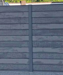 Alternative view of Composite Fencing Aluminum Fence Post Trims,Cap Grey 1860mm