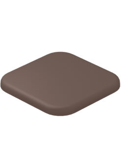 Composite Fencing Aluminum Fence Post Cap Brown