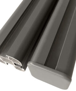 Composite Fencing Aluminum Fence Post Trims,Cap Grey 1860mm