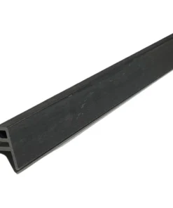 Castellated Cladding Charcoal F Trim
